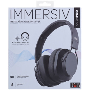 TnB Over-Ear, Immersive ANC Black