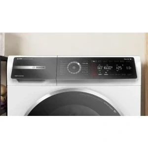 Bosch WGB266A4BY, 11 kg, 1600 RPM, Clasa A, EcoSilence Drive, i-DOS, Iron Assist, AquaStop, Home Connect, Iluminare interioara, Alb