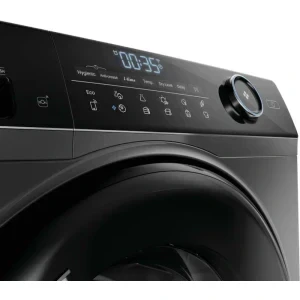 Haier HD80-A3959R-S, Pompa de caldura, 8 kg, Clasa C, Inverter, I-Refresh, hOn, Antracit
