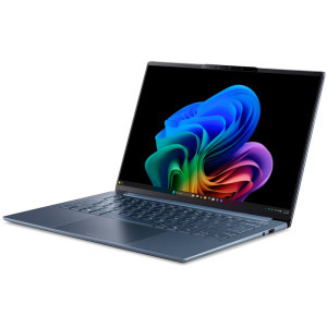 Acer 14'' Swift Go 14 AI SFG14-I71, WUXGA OLED, Procesor Intel® Core™ Ultra 5 325 (12M Cache, up to 4.50 GHz), 16GB LPDDR5X, 512GB SSD, Intel Graphics, Win 11 Home, Frost Blue