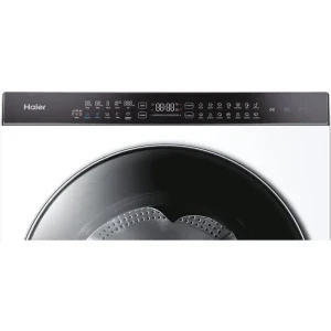 Haier HWD100-BD1499UN/S, Slim, Spalare 10 kg, Uscare 6 kg, 1400 RPM, Clasa A, Direct Motion, I-Refresh, Smart Dosing, hOn, Alb