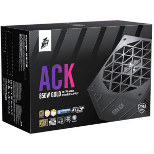 1st PLAYER ACK Gold, 80+, 850W, Black