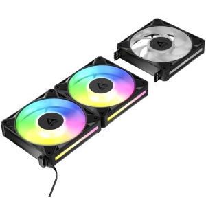 ARCTIC AC BioniX P14 A-RGB 140mm Black Three Fan Pack