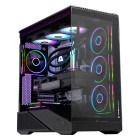 Gaming GREUCEANU Max Streaming Edition, AMD Ryzen 7 9850X3D 4.7GHz, 32GB DDR5, 2TB SSD, RX 9070 XT 16GB GDDR6, Iluminare RGB