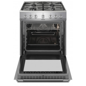Hansa FCMX6810092, Mixt, 4 arzatoare, Aprindere electrica, Sistem de siguranta, Grill, Clasa A, 60 cm, Inox
