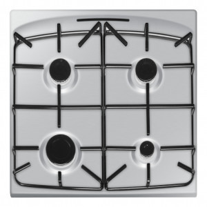 Hansa FCMX6810092, Mixt, 4 arzatoare, Aprindere electrica, Sistem de siguranta, Grill, Clasa A, 60 cm, Inox