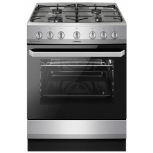Hansa FCMX6810092, Mixt, 4 arzatoare, Aprindere electrica, Sistem de siguranta, Grill, Clasa A, 60 cm, Inox
