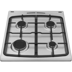 Hansa FCMX592299, Mixt, 4 arzatoare, Aprindere electrica, Sistem de siguranta, Grill, Timer, Clasa A, 50 cm, Inox