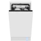Masina de spalat vase incorporabila Amica DIM42E6EBqO, Slim, 10 seturi, 6 programe, Clasa E, AquaStop, 45 cm
