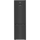 Combina frigorifica Beko B5RCNA416HXBRW, 415 L, Clasa C, No Frost, ProSmart Inverter, HarvestFresh, AeroFlow, CoolAdapt, HomeWhiz, Control electronic, 203 cm, Dark Inox