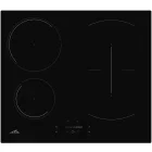 ETA 579290000, Inductie, 4 zone de gatit, Booster, Flexi, 60 cm, Negru