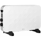 ECG Convector de podea TK 2070, 2000 W, Termostat reglabil, Ventilare, Alb