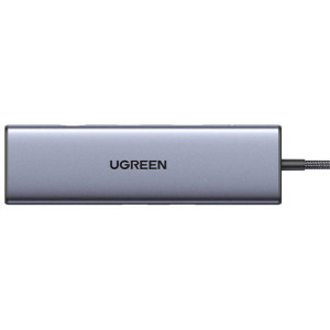 Ugreen 10-in-1 USB-C la 4K HDMI, VGA, Grey