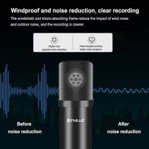 Puluz PU612B Studio Broadcast Black