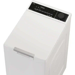 Haier verticala THASN286TM5P-S, 8 kg, 1200 RPM, Clasa A, Inverter, hOn, Alb