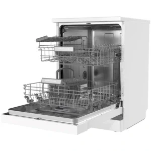 Heinner HDW-FSM60614DWE++, 14 seturi, 6 programe, Clasa E, AquaStop, 60 cm, Alb