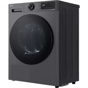 LG RHX5009TB, Pompa de caldura, 9 kg, Clasa B, AI Dual Inverter, AI Dry, TurboDry, Smart Pairing, ThinQ, Negru