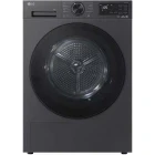 Uscator de rufe LG RHX5009TB, Pompa de caldura, 9 kg, Clasa B, AI Dual Inverter, AI Dry, TurboDry, Smart Pairing, ThinQ, Negru