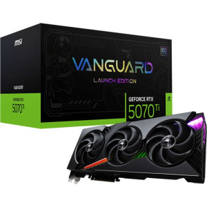 MSI GeForce RTX 5070 TI VANGUARD SOC LAUNCH EDITION 16GB GDDR7 256-bit DLSS 4.0