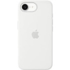 Apple Protectie pentru spate, material silicon pentru iPhone 16e, culoare White