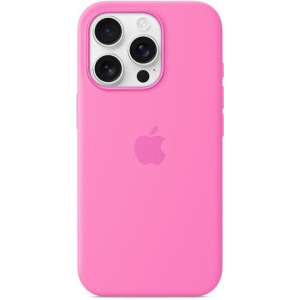 Apple Protectie pentru spate, material silicon pentru iPhone 16 Pro, culoare Peony (SEASONAL)