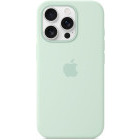 Apple Protectie pentru spate, material silicon pentru iPhone 16 Pro, culoare Aquamarine (SEASONAL)