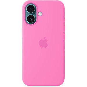 Apple Protectie pentru spate, material silicon pentru iPhone 16 Peony (SEASONAL)