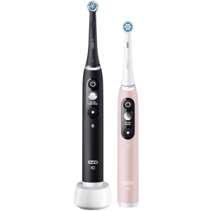 Oral-B Set 2x Periute de dinti electrice iO6 Roz & Negru
