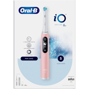 Oral-B Periuta de dinti electrica iO6 Roz + Trusa de calatorie