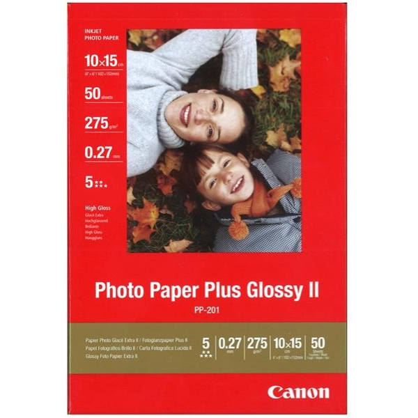 Hartie Canon PP201 Paper plus Glossy II 10 x 15 cm