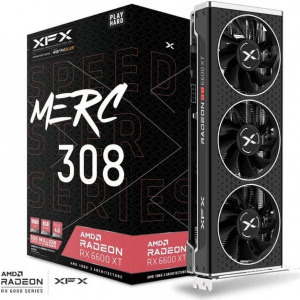 XFX Radeon RX 6600 XT Speedster MERC 308 Black Gaming 8GB GDDR6 128-bit