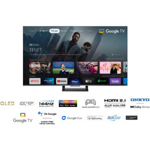 TCL Smart TV QLED 55C735 Seria C735 139cm 4K UHD HDR