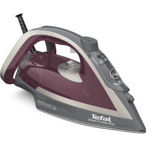 Tefal Fier de calcat Smart Protect Plus FV6870E0, 2800W, 40g/min, Violet/Alb