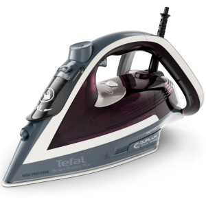 Tefal Fier de calcat Smart Protect Plus FV6870E0, 2800W, 40g/min, Violet/Alb