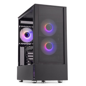 Gaming ZMEU Epic Max Advanced Edition, Intel i5-14400F 2.5GHz, 32GB DDR5, 1TB SSD, RTX 5050 8GB GDDR6, Iluminare RGB