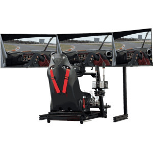 Next Level Racing Elite Free Standing triple Monitor Stand Black