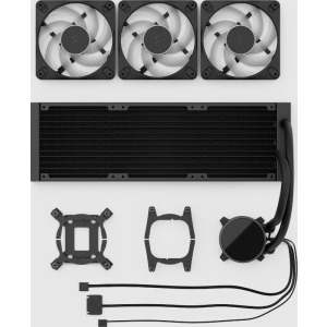 Fractal Design Radius 360 RGB Black