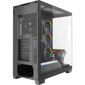 Gaming GREUCEANU Plus Streaming Edition, AMD Ryzen 7 9850X3D 4.7GHz, 32GB DDR5, 2TB SSD, RTX 5070 12GB GDDR7, Iluminare RGB