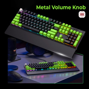Havit KB926L RGB Black/Green Blue Switch Mecanica