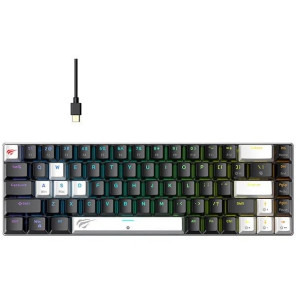Havit KB906L RGB Black/White Magnetic Switch Mecanica
