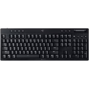 Razer BlackWidow V4 Low-Profile HyperSpeed Wireless Green Clicky Mechanical RGB Black