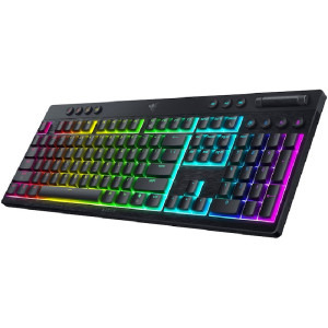 Razer BlackWidow V4 Low-Profile HyperSpeed Wireless Yellow Linear Mechanical RGB Black