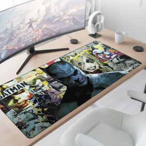 DC Batman Torn Collage - Batman and Villains