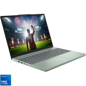 Lenovo 15.3'' IdeaPad Slim 3 15IWC11, WUXGA IPS, Procesor Intel® Core™ 7 350 (6M Cache, up to 4.80 GHz), 16GB DDR5, 1TB SSD, Intel Graphics, No OS, Breeze Moss