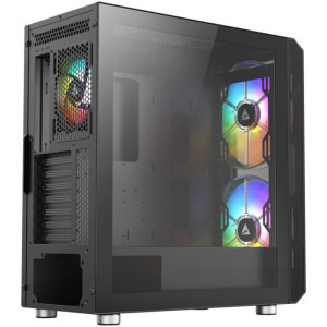 Gaming BALAUR Super Esports Edition, Intel i5-14400F 2.5GHz, 16GB DDR4, 1TB SSD, RX 9060 XT 16GB GDDR6, Iluminare RGB
