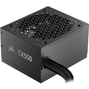 Corsair CX550, Cybenetics Silver, 550W, Black