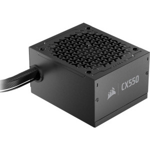 Corsair CX550, Cybenetics Silver, 550W, Black