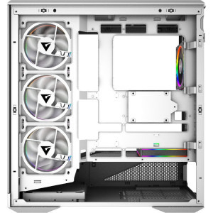 Gaming GREUCEANU Extra Alb, AMD Ryzen 7 7800X3D 4.2GHz, 32GB DDR5, 4TB SSD, RTX 5070 Ti 16GB GDDR7, Iluminare RGB