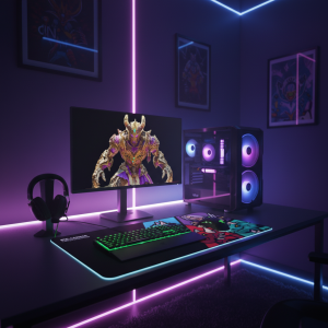 PC Gaming BALAUR Battle Pack Ultra 5 (include PC Gaming, Monitor Gaming, Mouse, Tastatura, Casti, Mouse pad)