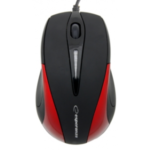 Mouse Esperanza Sirius EM102R Black-Red